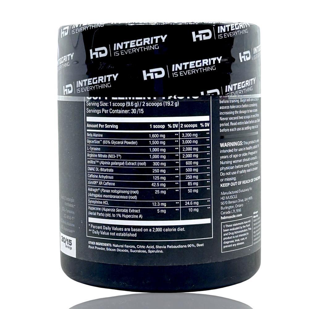 Foto 2 | Preentreno Pre Hd Black Uva Ácida 30 Serv Hd Muscle