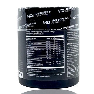 Foto 2 | Preentreno Pre Hd Black Uva Ácida 30 Serv Hd Muscle