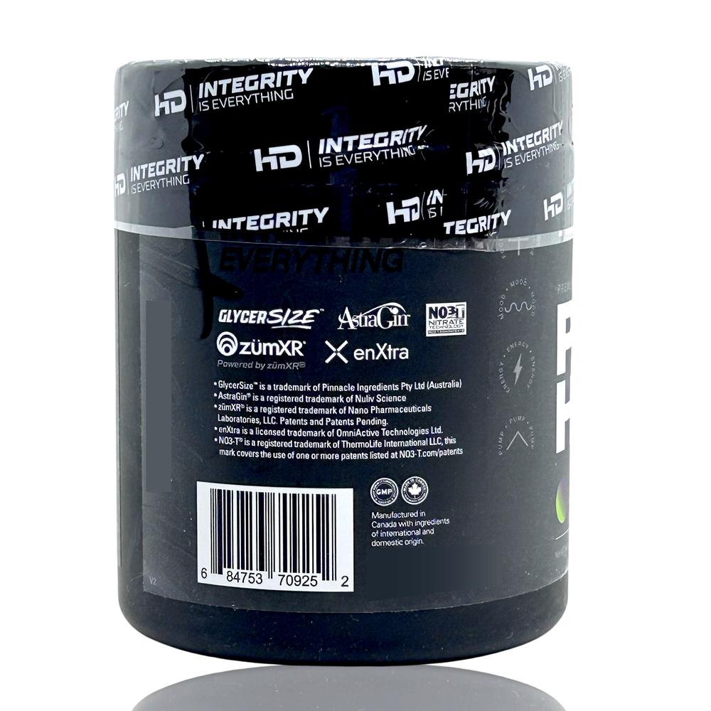 Foto 5 pulgar | Preentreno Pre Hd Black Uva Ácida 30 Serv Hd Muscle
