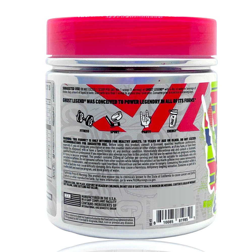 Foto 5 pulgar | Preentreno Legend Blue Raspberry 30 Serv Ghost