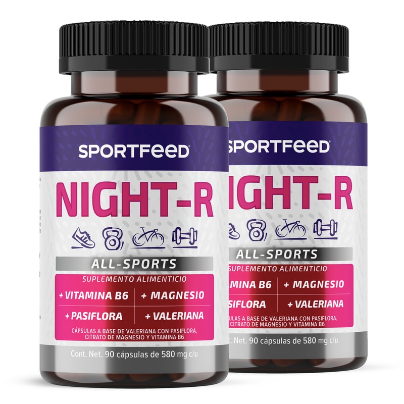 Suplemento Alimenticio 2pack Night-r Sportfeed 180 Caps $792