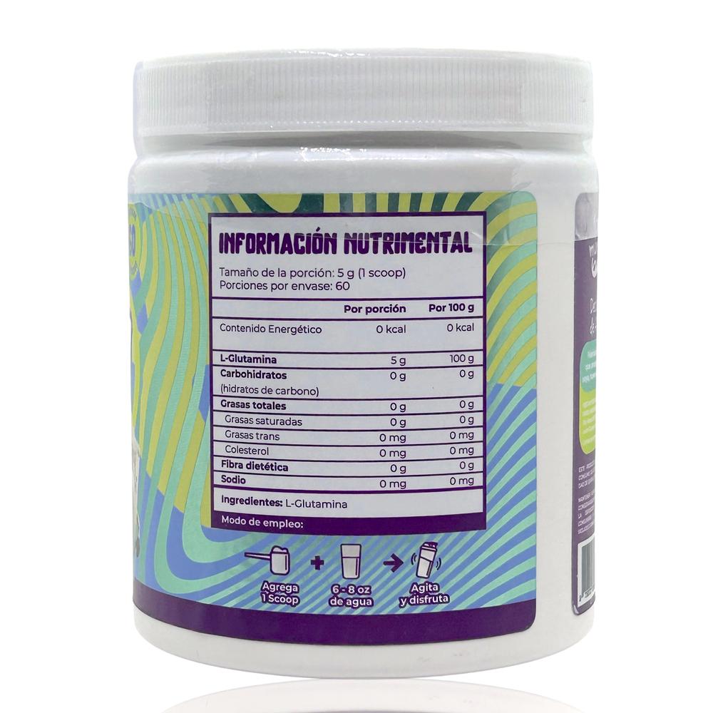 Foto 4 pulgar | Glutamina 300 Gr Natural Munchieslab.