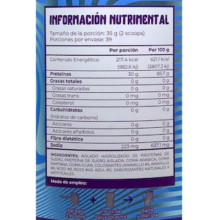Foto 2 | Suplemento Alimenticio Munchies Lab Proteína Bong Pong Wpigo Suero de Leche 1.36 Kg