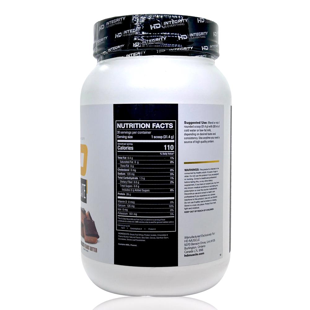 Foto 5 pulgar | Proteína HD Muscle Whey Isolate Prohd Chocolate Peanut 30 Servicios