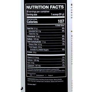Foto 2 | Proteína HD Muscle Whey Isolate Prohd Vainilla 30 Servicios