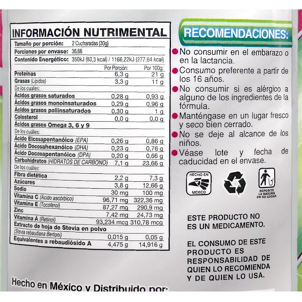 Foto 3 pulgar | Colágeno con Ácido Hialurónico Supra A-ox Frutos Rojos 1.1 kg