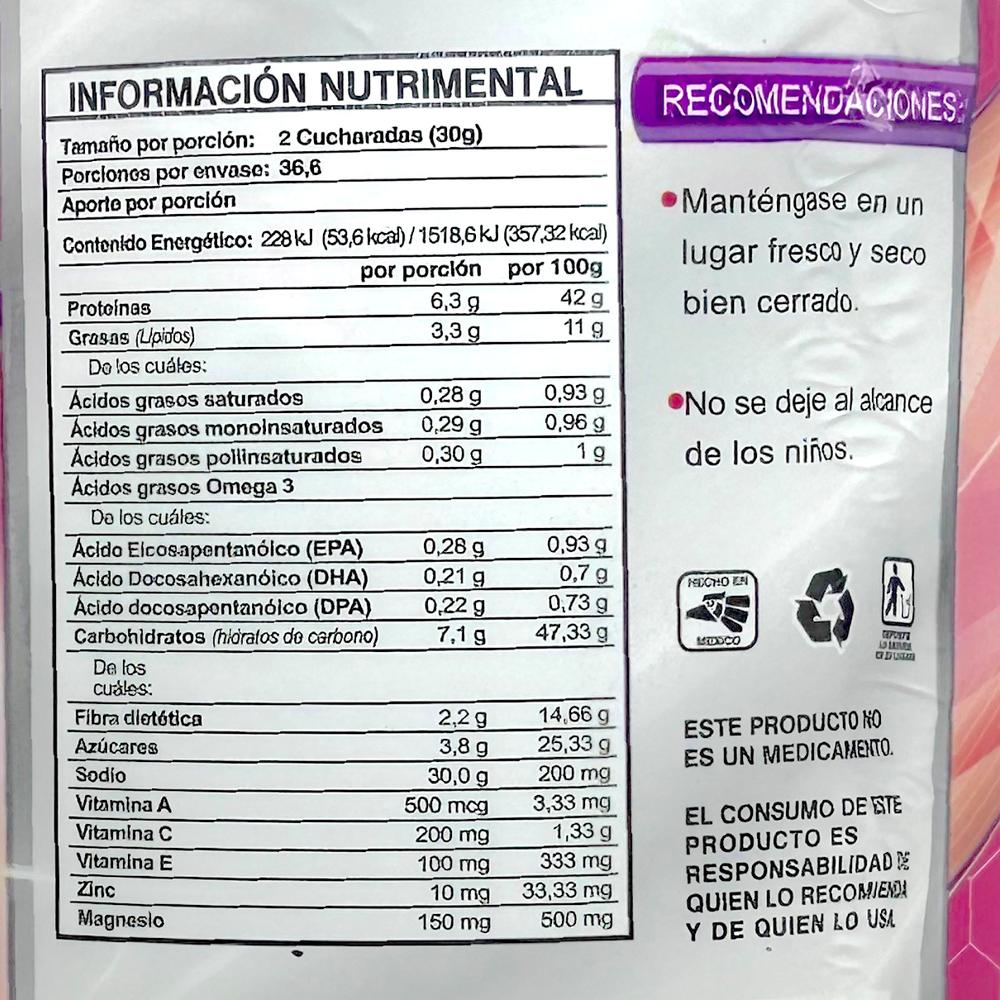 Foto 3 pulgar | Colágeno Hidrolizado Supra Granada Zarzamora 1.1 kg