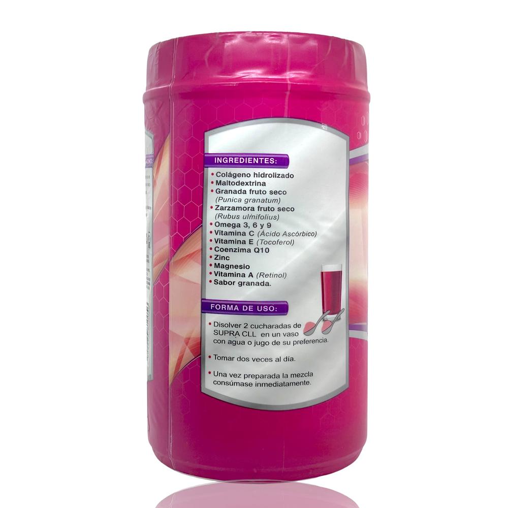 Foto 4 pulgar | Colágeno Hidrolizado Supra Granada Zarzamora 1.1 kg
