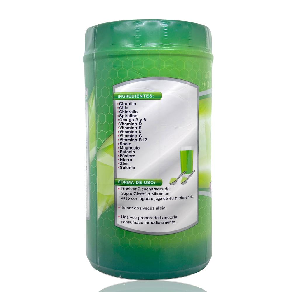 Foto 4 pulgar | Clorofila Mix con Chía Menta Supra 1.1 kg