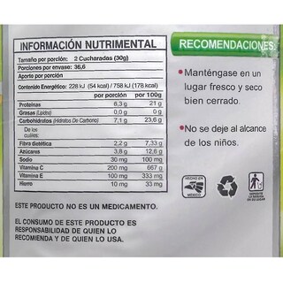 Foto 2 | Suplemento Alimenticio Supra Jugo Verde con Piña y Apio 1.1 KG