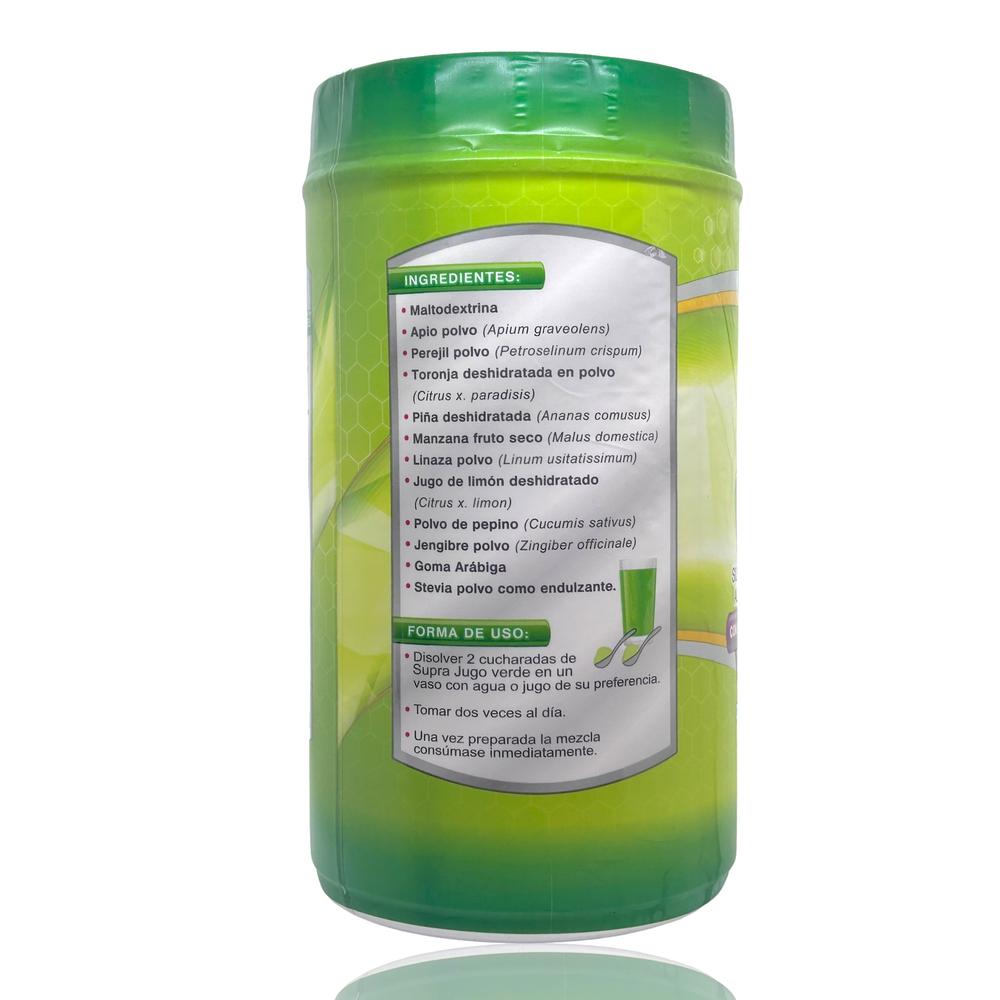Foto 4 pulgar | Suplemento Alimenticio Supra Jugo Verde con Piña y Apio 1.1 KG
