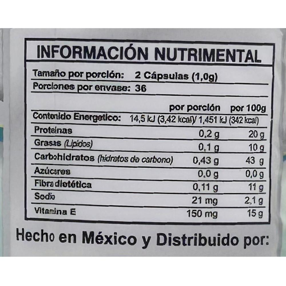 Foto 3 pulgar | Suplemento Alimenticio Supra Ácido Hialurónico 72 Cápsulas de 500 MG