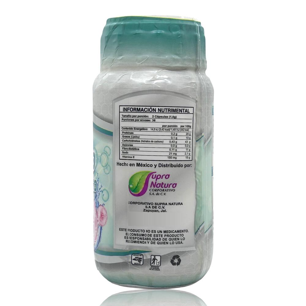 Foto 5 pulgar | Suplemento Alimenticio Supra Ácido Hialurónico 72 Cápsulas de 500 MG