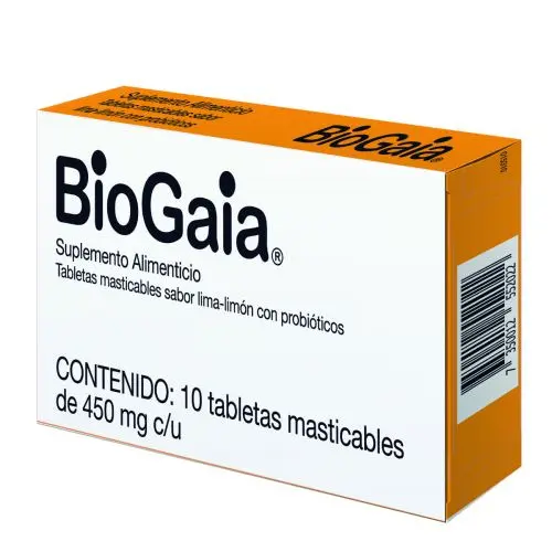 Foto 2 pulgar | Suplemento Alimenticio BioGaia Protectis Probióticos 10 Tabletas