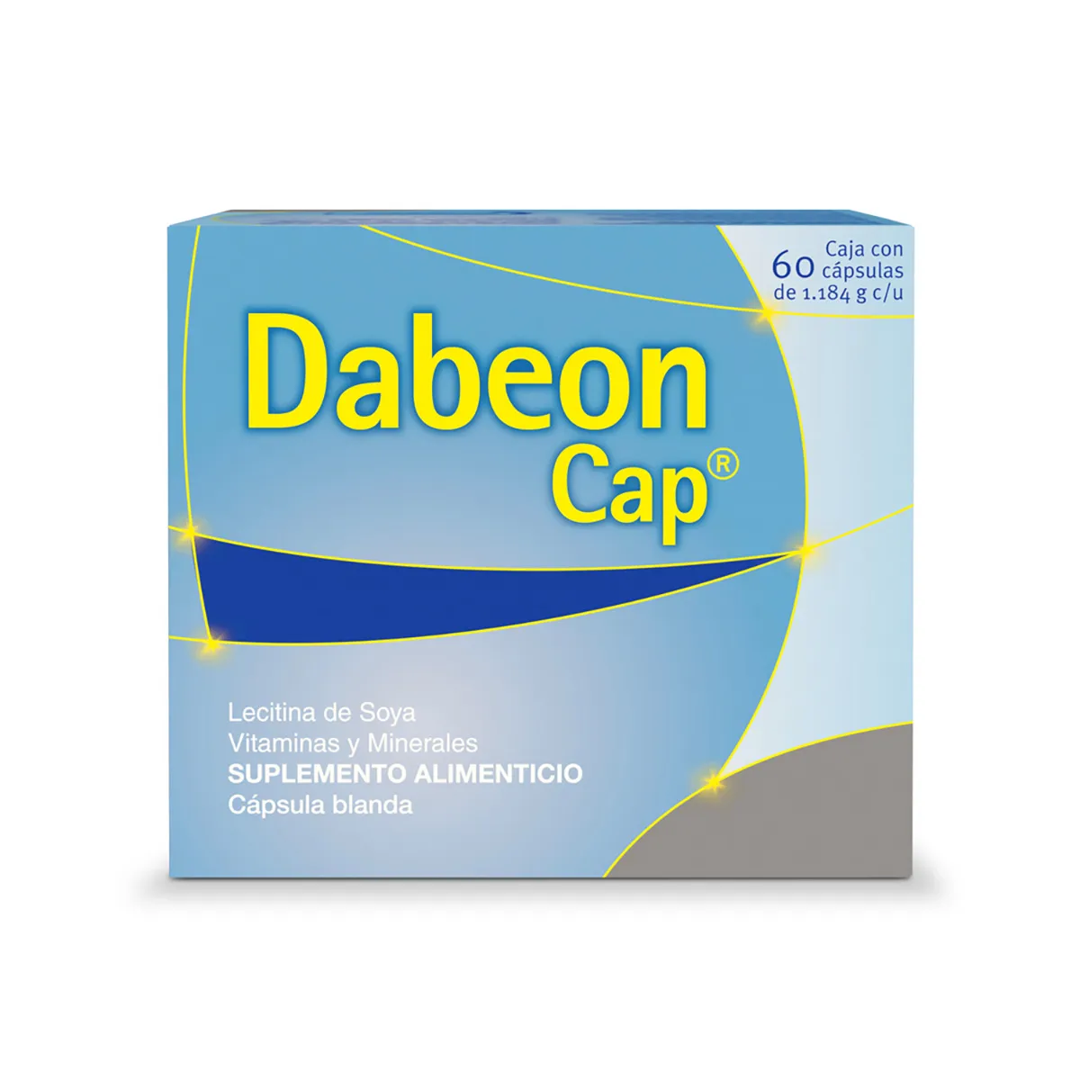 Suplemento Alimenticio Dabeon Cap  60 Cápsulas