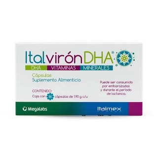 Foto 1 | Suplemento Alimenticio Italviron Dha 30 Cápsulas
