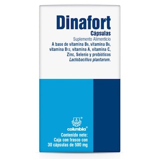 Foto 1 | Suplemento Alimenticio Dinafort 30 Cápsulas