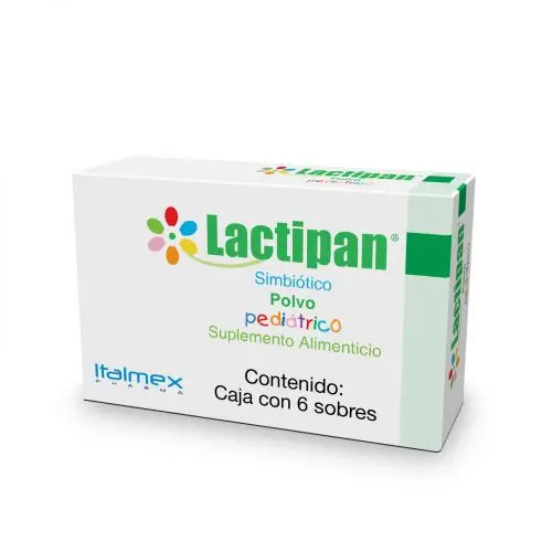 Foto 1 | Lactipan Simbiótico Polvo Pediátrico 6 Sobres