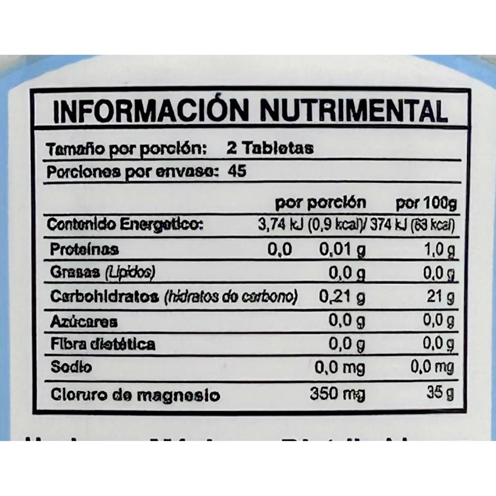 Foto 3 pulgar | Cloruro de Magnesio Supra 90 Tabletas 500 Mg