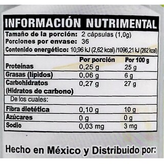 Foto 2 | Suplemento Alimenticio Morin San con Hoja de Moringa 72 Caps 500 Mg