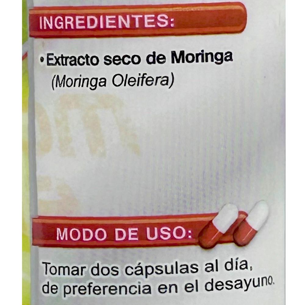 Foto 6 pulgar | Suplemento Alimenticio Morin San con Hoja de Moringa 72 Caps 500 Mg