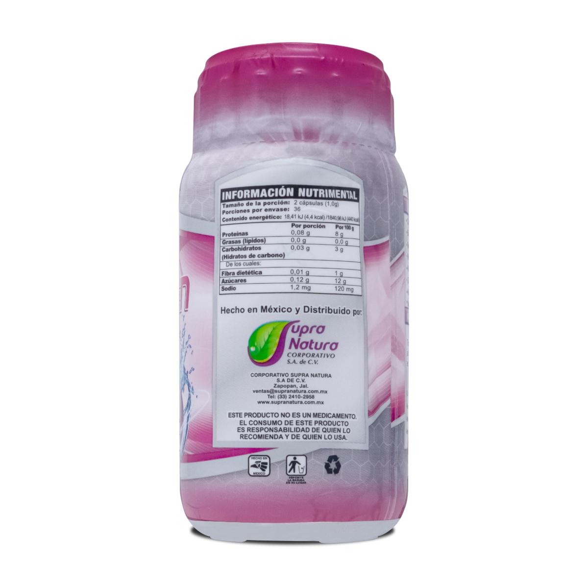 Foto 3 pulgar | Suplemento Alimenticio Supra Collagen SKN con Colágeno Hidrolizado Biotina y Resveratrol en Cápsulas
