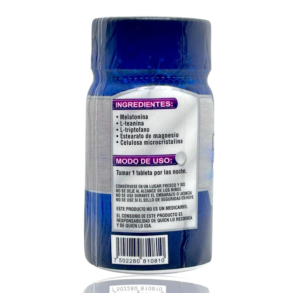 Foto 4 pulgar | Melatonina Triptófano Supra 30 Tabletas de 400 mg