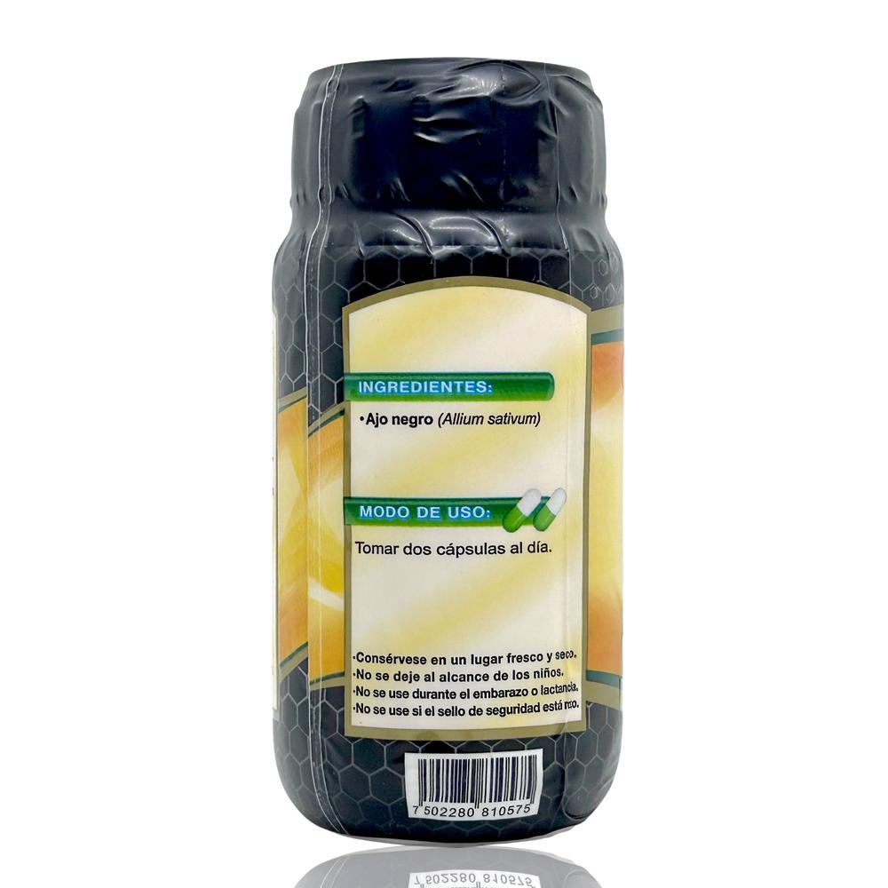 Foto 5 pulgar | Ajo Negro Supra 72 Cápsulas 500 mg