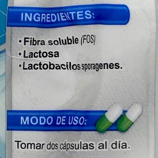 Foto 2 | Pro Biotics Flora con Lactobacillus y Fos Supra Natura 72 Cápsulas 500 mg