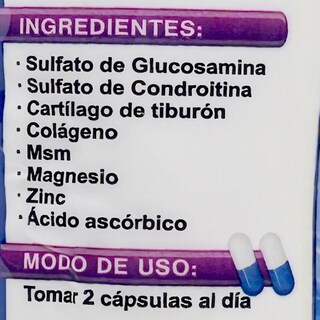 Foto 2 | Glucosamina Forte Supra Natura 72 Cápsulas 500 mg