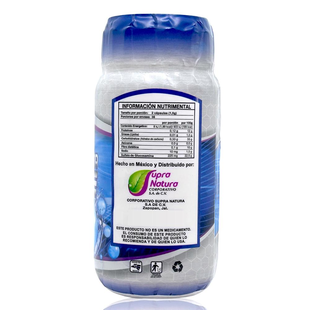 Foto 4 pulgar | Glucosamina Forte Supra Natura 72 Cápsulas 500 mg