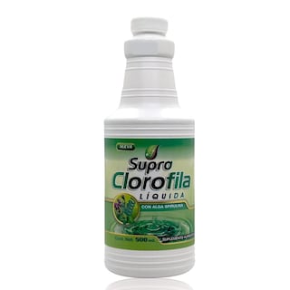 Foto 1 | Clorofila Líquida con Alga Spirulina Supra 500 ml