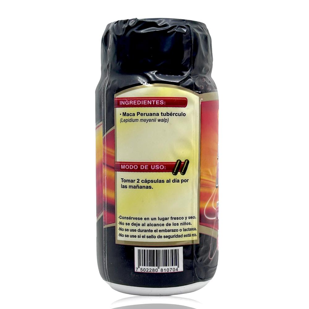 Foto 5 pulgar | Maca Black Supra 72 Cápsulas 500 Mg