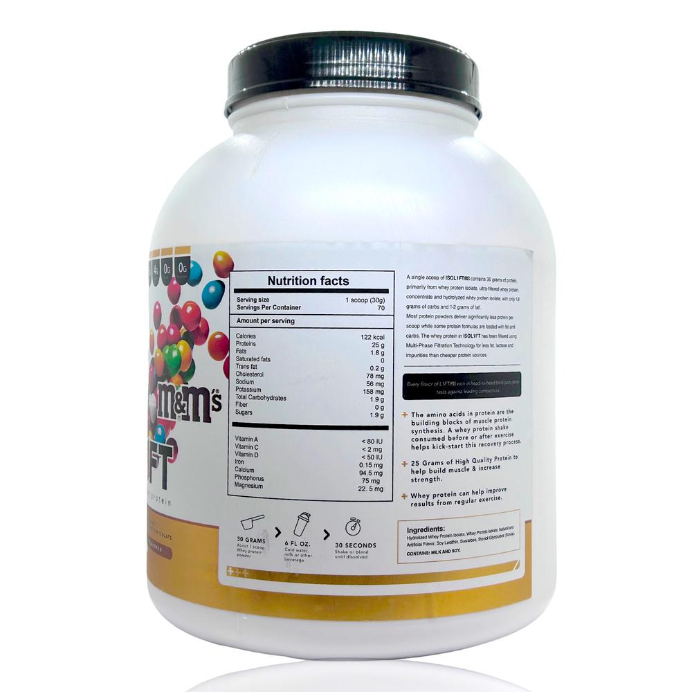 Foto 4 | Premium Whey Protein Isolate Lunetas 70 Serv L1ft