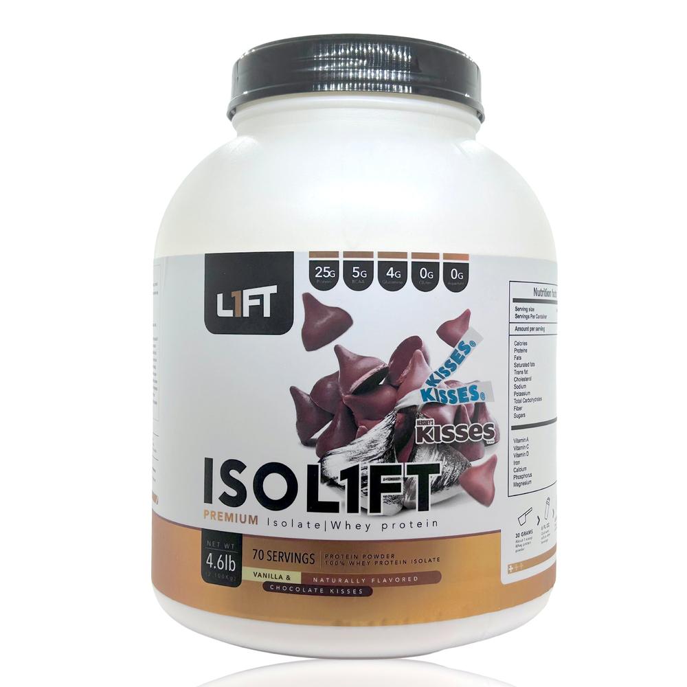 Foto 2 pulgar | Premium Whey Protein Isolate Vainilla Chocolate 70 Serv L1ft