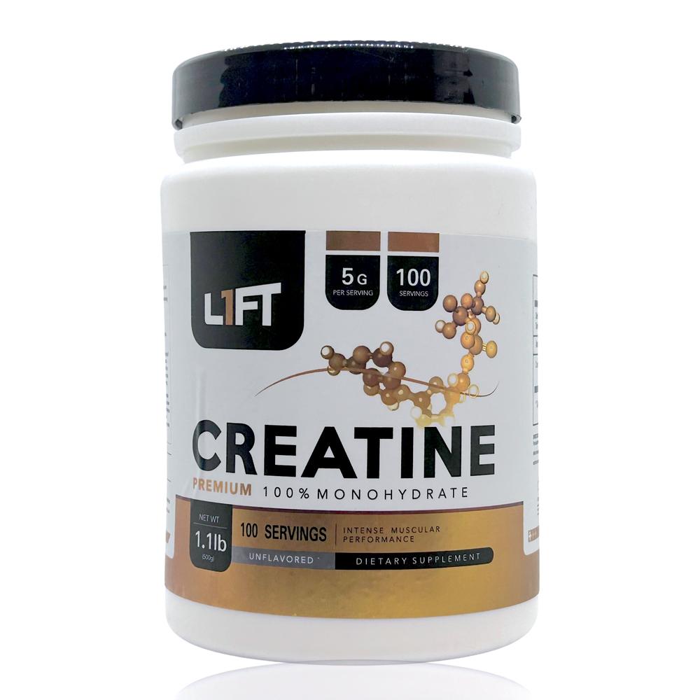Creatina Monohidratada Premium 500 g 100 Servicios