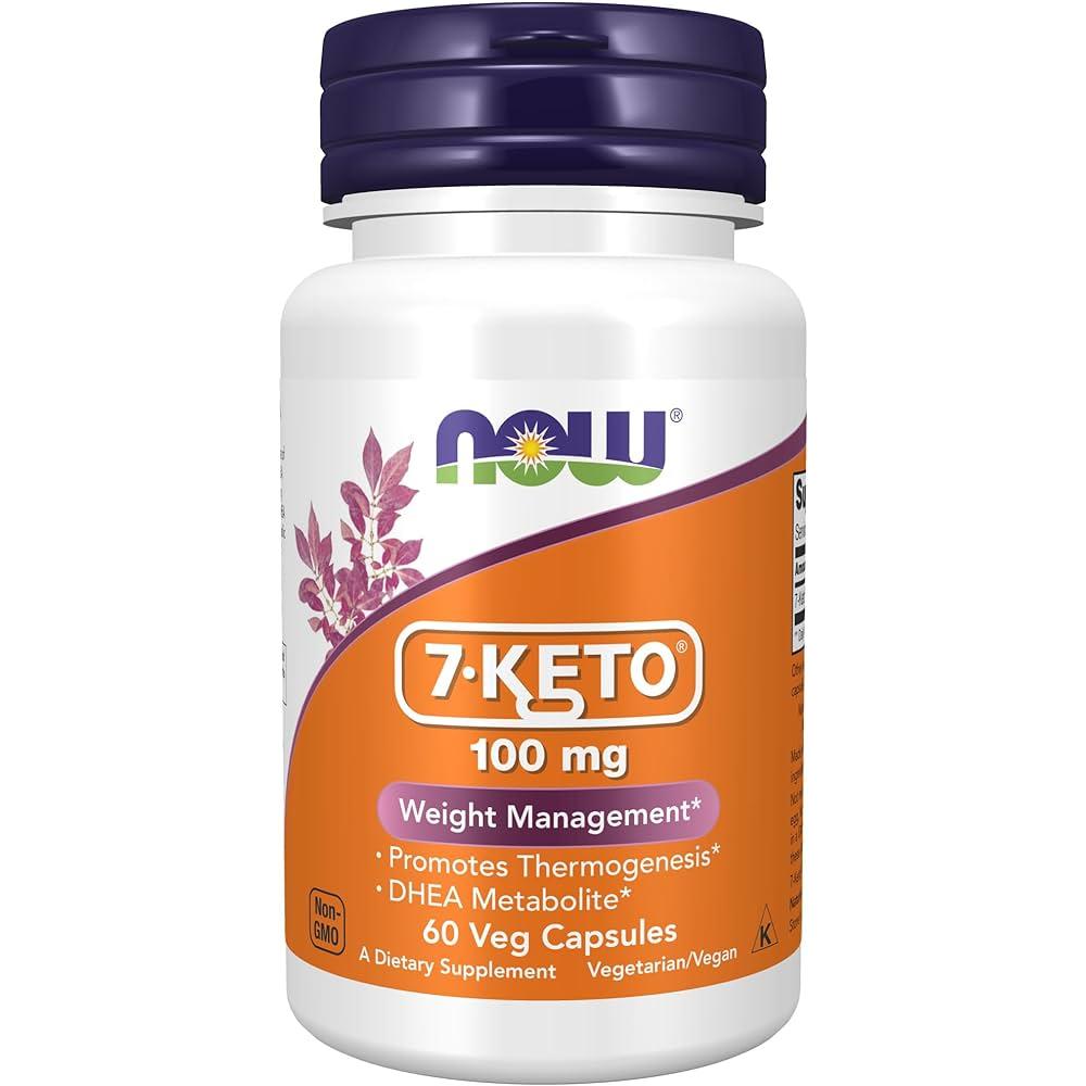 Foto 2 pulgar | Suplemento Alimenticio Dhea Now 7 Keto con 60 Cápsulas