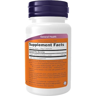 Foto 2 | Suplemento Alimenticio Dhea Now 7 Keto con 60 Cápsulas