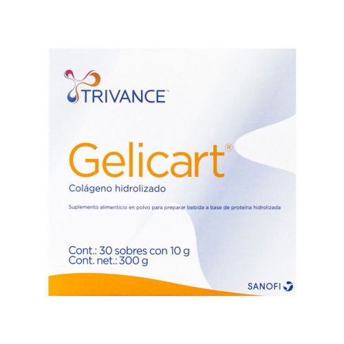 Foto 2 pulgar | Colágeno Hidrolizado Gelicart 30 Sobres de 10 g C/U