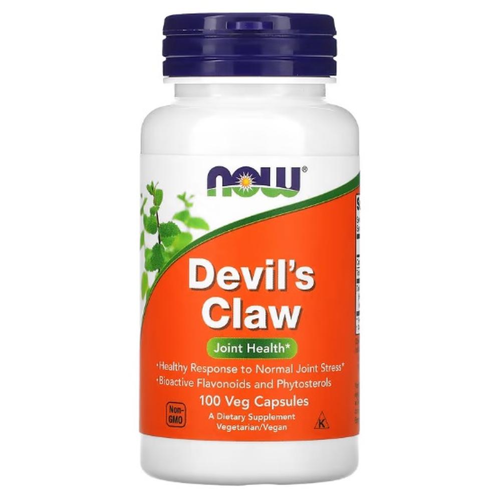 Suplemento Alimenticio Now Devil's Claw con 100 Cápsulas