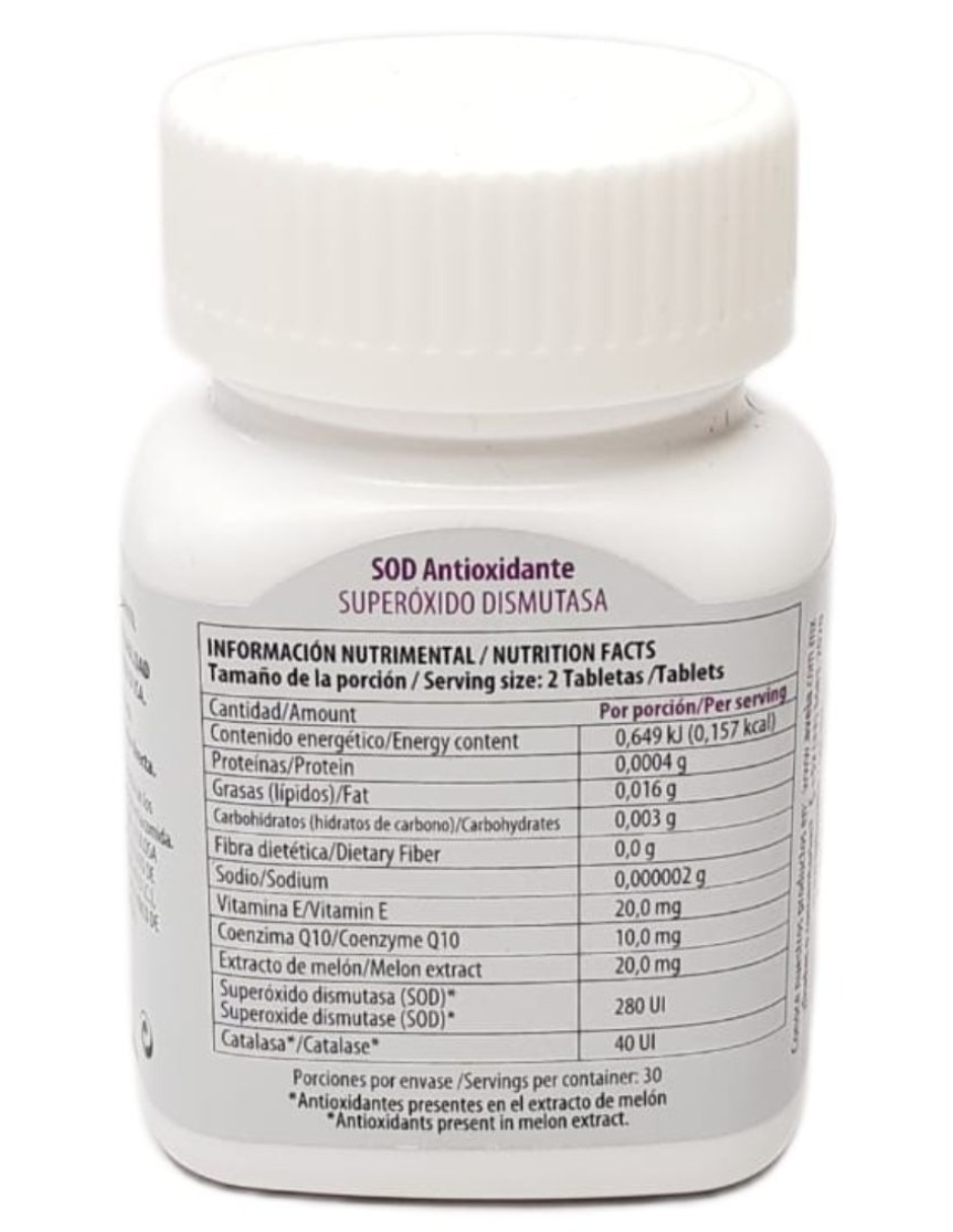 Foto 4 pulgar | Glutatión + Superóxido Dismutasa (SOD) Catalasa Avéia Antioxidante Auxiliar para el Estrés