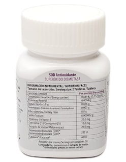 Foto 3 | Glutatión + Superóxido Dismutasa (SOD) Catalasa Avéia Antioxidante Auxiliar para el Estrés