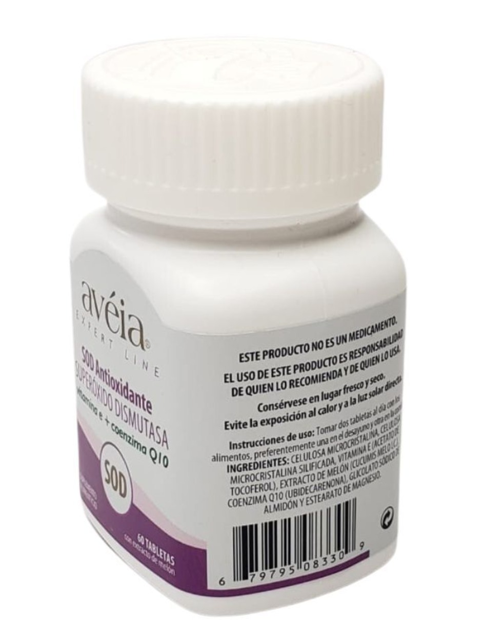Foto 5 pulgar | Glutatión + Superóxido Dismutasa (SOD) Catalasa Avéia Antioxidante Auxiliar para el Estrés