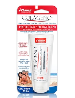 Foto 2 | Protector Solar Con Colágeno Tono Mate FPS 50+ 30 ML No Graso