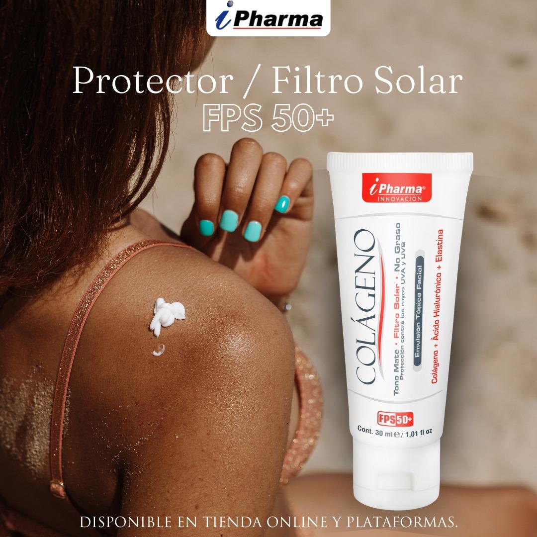 Foto 6 pulgar | Protector Solar  Con Colágeno Tono Mate FPS 50+ 30 ML No Graso