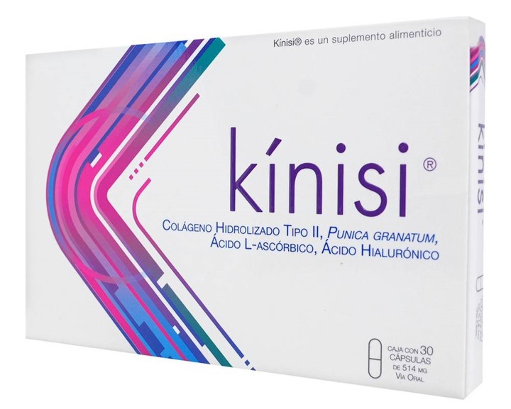 Foto 1 | Suplemento Alimenticio Kinisi 519 Mg 30 Cápsulas