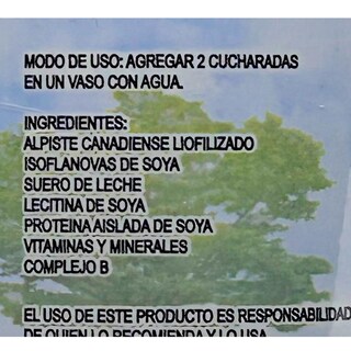 Foto 3 | Alpiste Bebida De Alpiste 1.1 Kg Ypenza Vitaminas Minerales