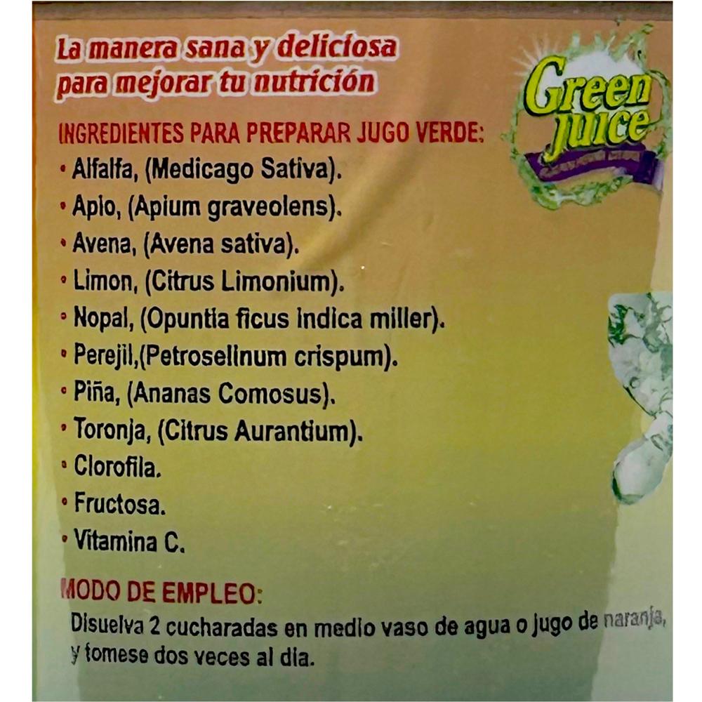 Foto 5 pulgar | Jugo Verde en Polvo Ypenza Green Juice sin Azúcar 1.1 kg