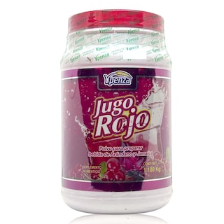 Foto 1 | Jugo Rojo Polvo Ypenza Sabor Arándano y Jamaica sin Azúcar 1.1 kg