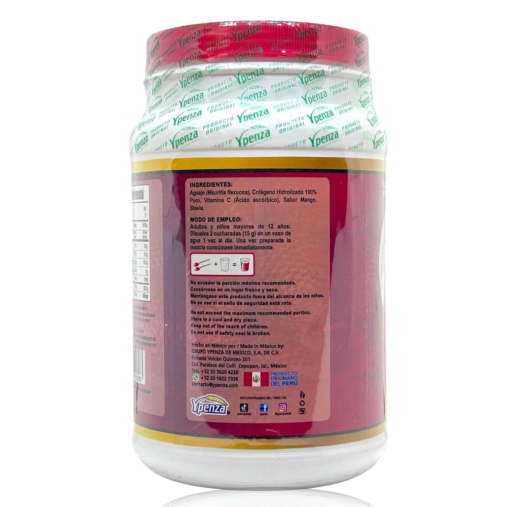 Foto 4 | Aguaje En Polvo Mango 1.1 Kg Ypenza Colágeno Hidrolizado